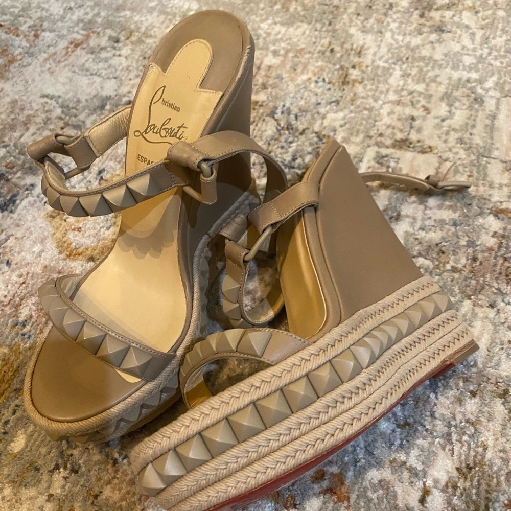 Christian louboutin espadrilles